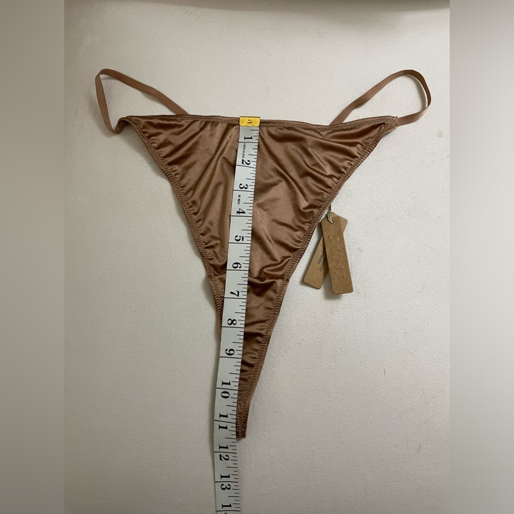 NWT Skims Thong Underwear Size 4X Desert Clay - Picture 6 of 6